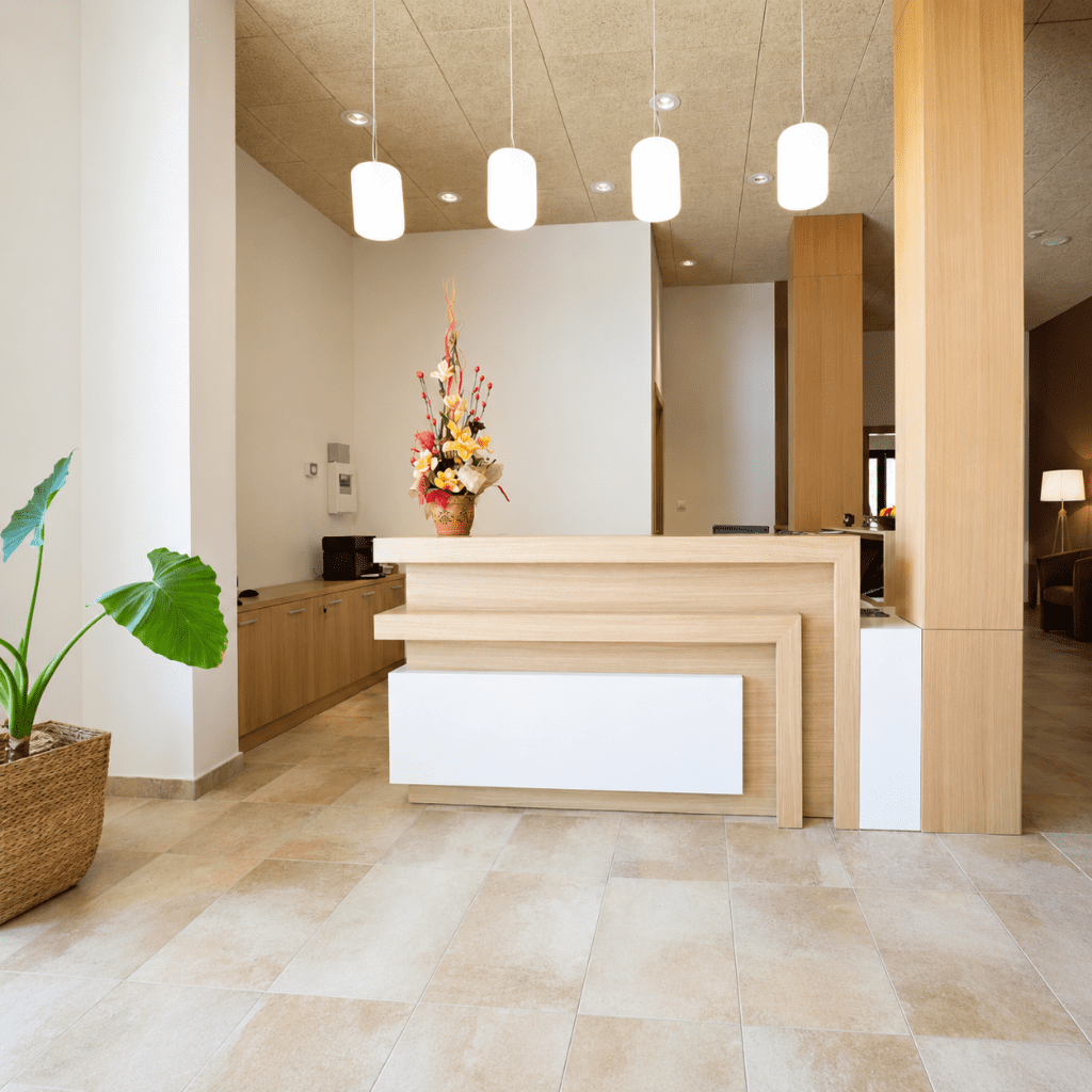 reception area